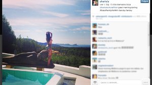 Good morning, darling, säuselt Lilly ihrem Mann Boris Becker via Instagram zu. Foto: http://instagram.com/sharlely
