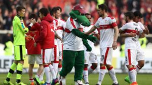Der VfB hat das Spiel gegen den 1. FC Kaiserslautern für sich entschieden. Foto: Bongarts