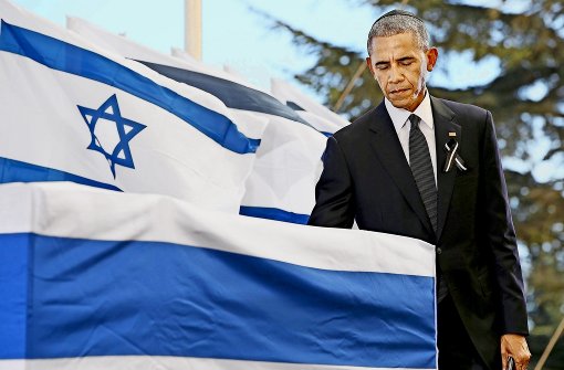 US-Präsident Barack Obama ist einer von zahlreichen Staatsführern, die in Jerusalem den letzten Weg von Peres begleiten. Foto: dpa