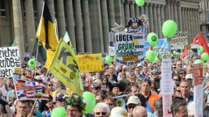 Die Gegner des Bahnprojekts Stuttgart 21 erwarten am Wochenende tausende Demonstranten. Foto: dpa