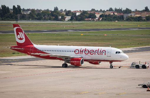 Die Fluglinie Air Berlin ist noch immer in Turbulenzen. Foto: AFP