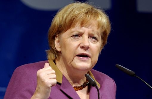 Bundeskanzlerin Angela Merkel (CDU) kann auf eine dritte Amtszeit hoffen. Foto: dpa