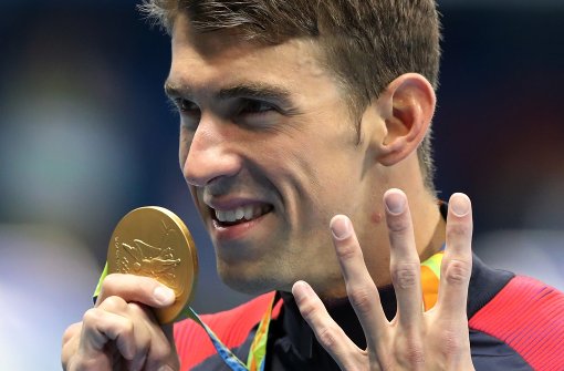 Michael Phelps hat seine 22. Goldmedaille bei Olympischen Spielen gewonnen. Foto: AP