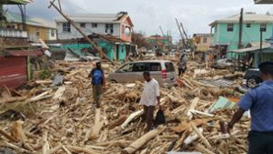 Auf Dominica hatte der Hurrikan „Maria“ schon Tote und schwere Schäden hinterlassen. Foto: AFP
