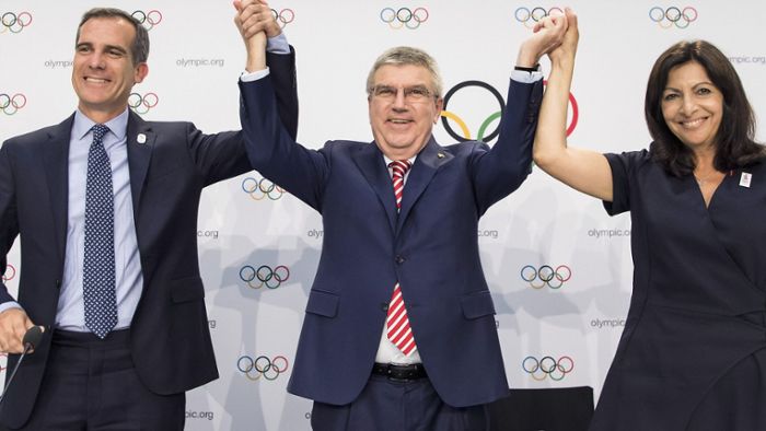 IOC plant Doppelvergabe der Sommerspiele 2024 und 2028