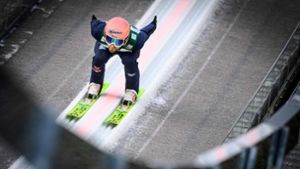 Pius Paschke beim Ski-Weltcup in Engelberg. Foto: AFP/GABRIEL MONNET
