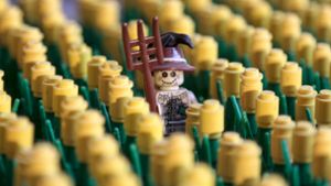 10.000 Besucher bei den Legokunstwerken