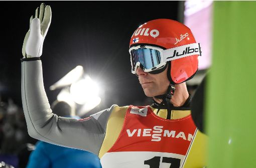 Skispringer Janne Ahonen ist einer der Größten seiner Sportart, seine besten zeiten hat er aber schon hinter sich. Foto: Epa