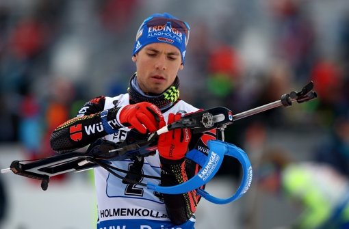 Bei der Biathlon-WM in Oslo voll fokussiert: Der Uhinger Simon Schempp Foto: Getty