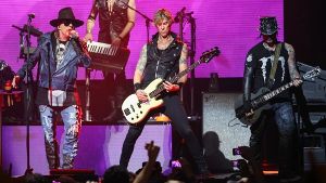 Bereits Mitte April standen Guns N’ Roses im Club Nokia auf der Bühne Foto: AP