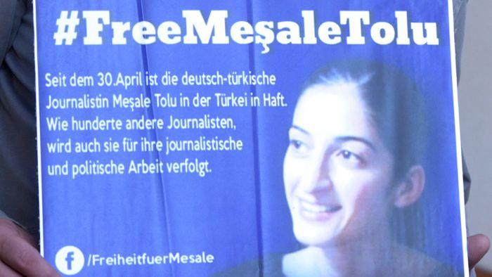 Mesale Tolu drohen in der Türkei 15 Jahre Haft