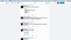 Das Hashtag #TeamAngie trendete in Deutschland nach dem Einzug von Angelique Kerber ins Finale der Australian Open - und sorgte mancherorts für Verwirrung. Foto: Screenshot Twitter