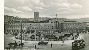 Die Nordseite des Hauptbahnhofs in den 1920ern Foto: Sammlung Udo Becker