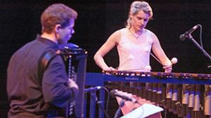 Zurück in unserer Benefiz-Show: Marimba-Virtuosin Jasmin Kolberg Foto: Christian Hass