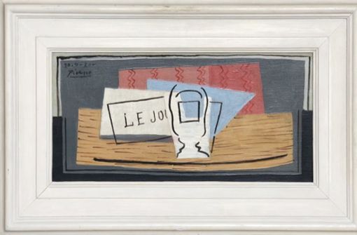 Bei der Lotterie wird das Picasso-Gemälde „Nature Morte“ versteigert. Foto: //Aider les Autres