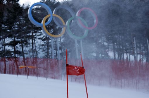 Der Olympia-Zeitplan der Alpinen Ski-Wettbewerbe in Pyeongchang ist völlig aus den Fugen geraten. Foto: AP