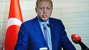 Der türkische Präsident Recep Tayyip Erdogan ist enttäuscht von Bundeskanzlerin Merkel. Foto: AFP