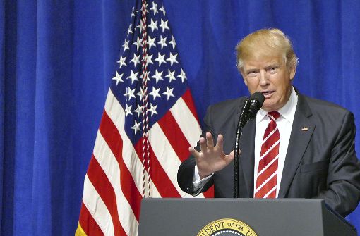 Donald Trump will sein Heimatland verteidigen. Foto: AP