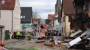 An der Katzenbachstraße kam es zu einer Explosion in einem Wohnhaus. Foto: 7aktuell.de/Andreas Werner
