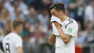 Mesut Özil und die deutsche Nationalmannschaft verlieren bei der WM mit 0:1 gegen Mexiko. Foto: CSM via ZUMA Wire