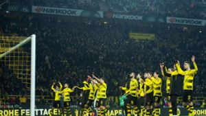 Borussia Dortmund hat das Heimspiel gegen Hoffenheim mit 2:1 gewonnen. Foto: dpa