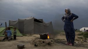 Millionen Menschen suchen innerhalb des eigenen Landes Schutz vor Krieg und Gewalt. Foto: AP