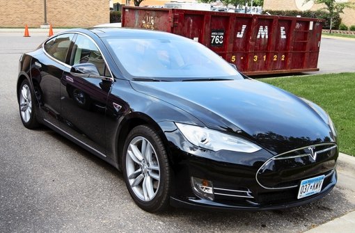 Elektroauto der Firma Tesla Foto: Gjerdingen
