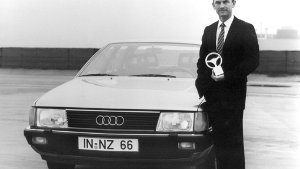 Ferdinand Piëch ist am Samstag von seinem VW-Kontrolleursposten zurückgetreten. Eine steile Karriere liegt hinter dem 78-Jährigen, hier zu sehen im Jahr 1982 als damaliges Audi-Vorstandsmitglied (Technische Entwicklung). Foto: AUDI_NSU_Auto_Union_AG/dpa