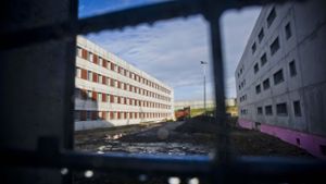 Blick auf die neuen Hafthäuser in Stammheim Foto: Lichtgut/Max Kovalenko