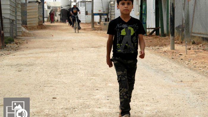 Ein Tag im jordanischen Flüchtlingscamp Zaatari