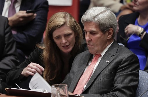US-Botschafterin Samantha Power kritisiert das Vorgehen Russlands in Syrien. Foto: AP