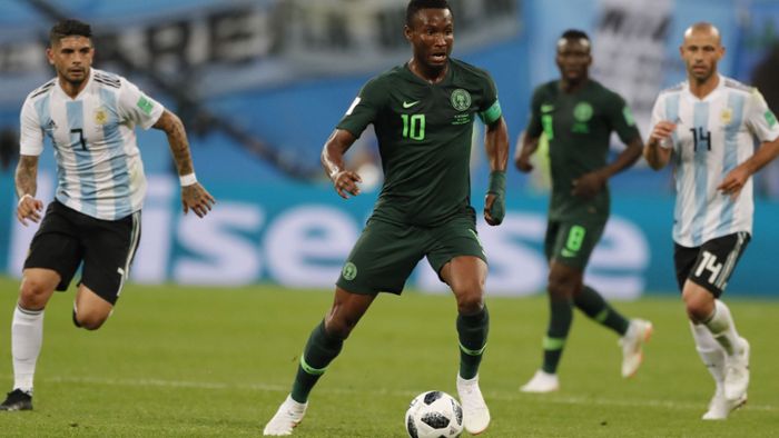 Nigeria-Kapitän Mikel spielte trotz Schock-Meldung aus der Heimat