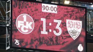 Der VfB gewinnt im DFB-Pokal-Spiel gegen Kaiserslautern Foto: Pressefoto Baumann