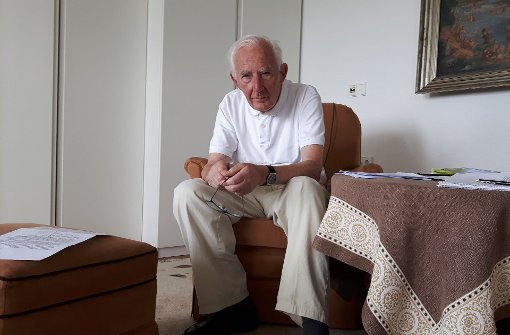 Heinz Gaisser ist entschlossen, bis zu seinem Lebensende im Seniorenzentrum haus auf dem Killesberg zu bleiben Foto: Eva Funke