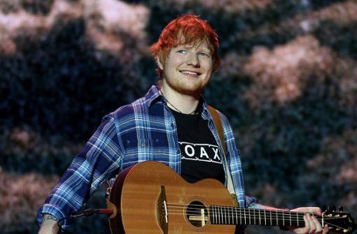 Sänger Ed Sheeran weiß: Katzenbilder ziehen! Foto: PA Wire