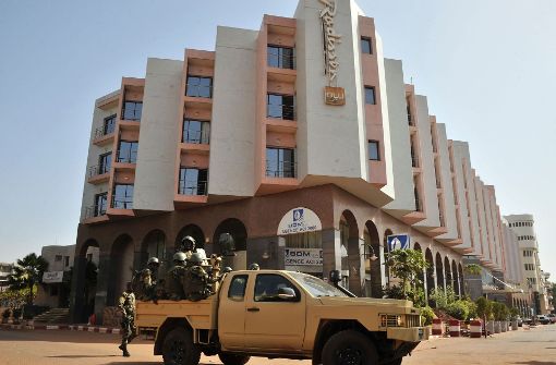 DiesesHotel in bamako wurde von Islamisten angegriffen. Foto: AFP