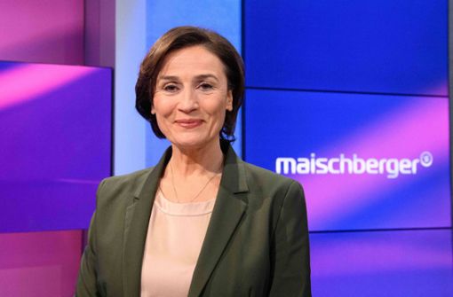 Sandra Maischberger empfängt zwei Mal die Woche Gäste in ihrer Talkshow. Foto: IMAGO/Sven Simon/IMAGO/Malte Ossowski/SVEN SIMON