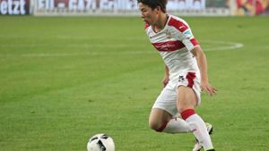 VfB-Stürmer Takuma Asano kam gegen Heidenheim zu einem Kurzeinsatz. Foto: Baumann