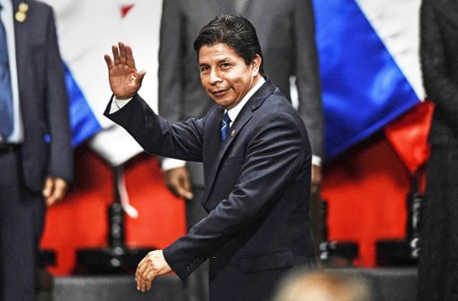 Perus Präsident Castillo ist abgesetzt und verhaftet worden. Foto: AFP/Ernesto Benavides