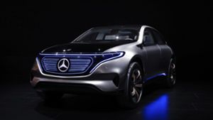 Der Elektro-SUV von Mercedes ist der Vorbote der EQ-Familie. Er soll Ende 2018 in Bremen in Produktion gehen. Foto: AP