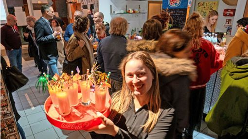 Feier zum 25-jährigen Bestehen der Waldhaus Jugendhilfe in Leonberg: Die Party stieg im Jugendcafé Siesta. Foto: Jürgen Bach