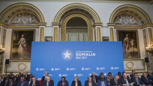 Die Somalia-Konferenz in London. Foto: Pool The Times Newspapers Ltd/AP