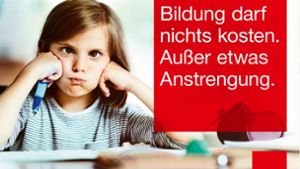 Bildung ist für die SPD ein wichtiges Thema im Wahlkampf. Sie soll, von der Kita bis zur Uni,  nach Plan der Sozialdemokraten nichts kosten. Foto: SPD