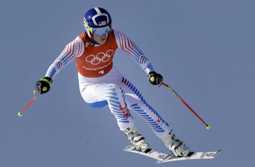 Lindsey Vonn will in der Abfahrt von Pyeongchang noch einmal Gold holen. Foto: AP