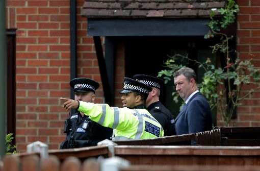 Die Polizei hatte am Sonntag in Surrey einen zweiten Verdächtigen festgenommen. Foto: AFP