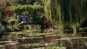 Der Seerosenteich auf dem Anwesen Claude Monets in Giverny im Department Eure. Der französische Maler und Impressionist lebte und arbeitete dort von 1883 bis zu seinem Tod im Jahr 1926. Foto: dpa