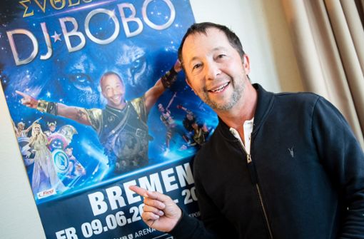 Anlässlich seines 30-jährigen Bühnenjubiläums geht DJ Bobo erneut auf Tour. Foto: dpa/Sina Schuldt