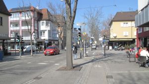 Die Umgestaltung der nördlichen Bahnhofstraße beginnt im Frühjahr 2017. Foto: Stadt Fellbach