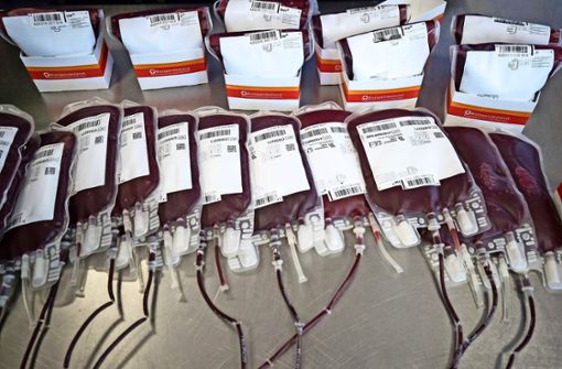 Blutkonserven sind in vielen Bereichen der Medizin unerlässlich – sie retten Patienten das Leben. Foto: dpa/Archivbild