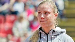Musste beim WTA-Turnier in Nürnberg verletzt aufgeben: Die deutsche Tennisspielerin Angelique Kerber. Foto: dpa